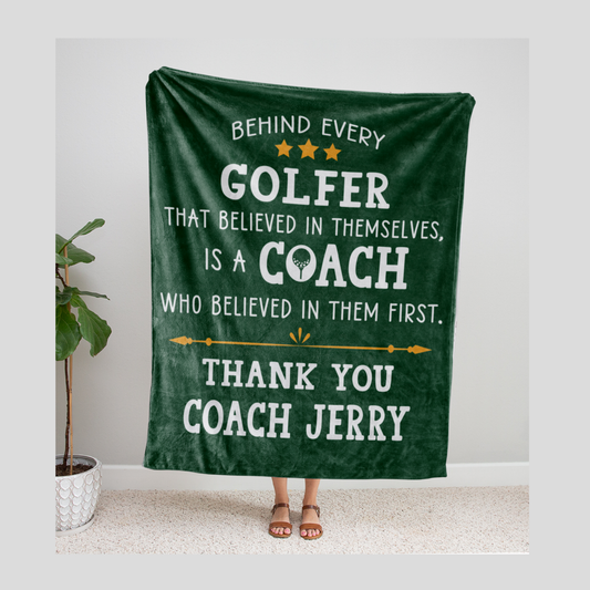 Golf Coach Blanket