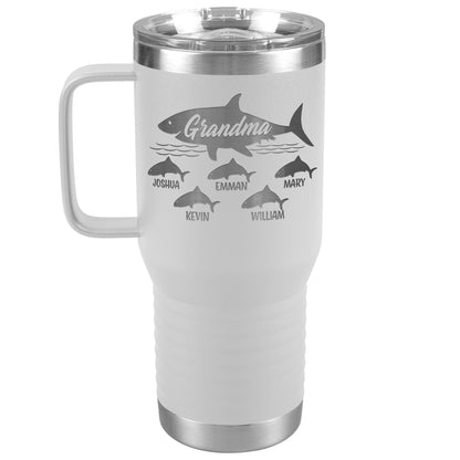 Grandma Shark Tumbler