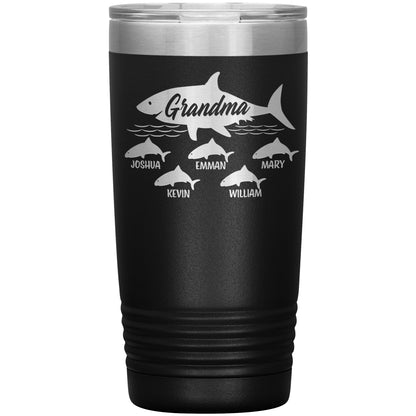 Grandma Shark Tumbler