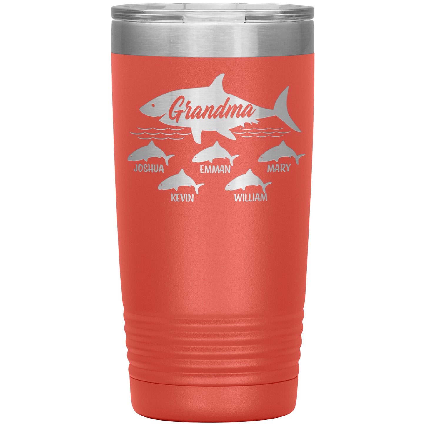 Grandma Shark Tumbler