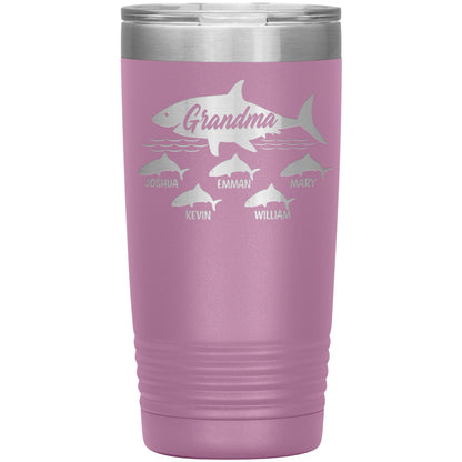 Grandma Shark Tumbler