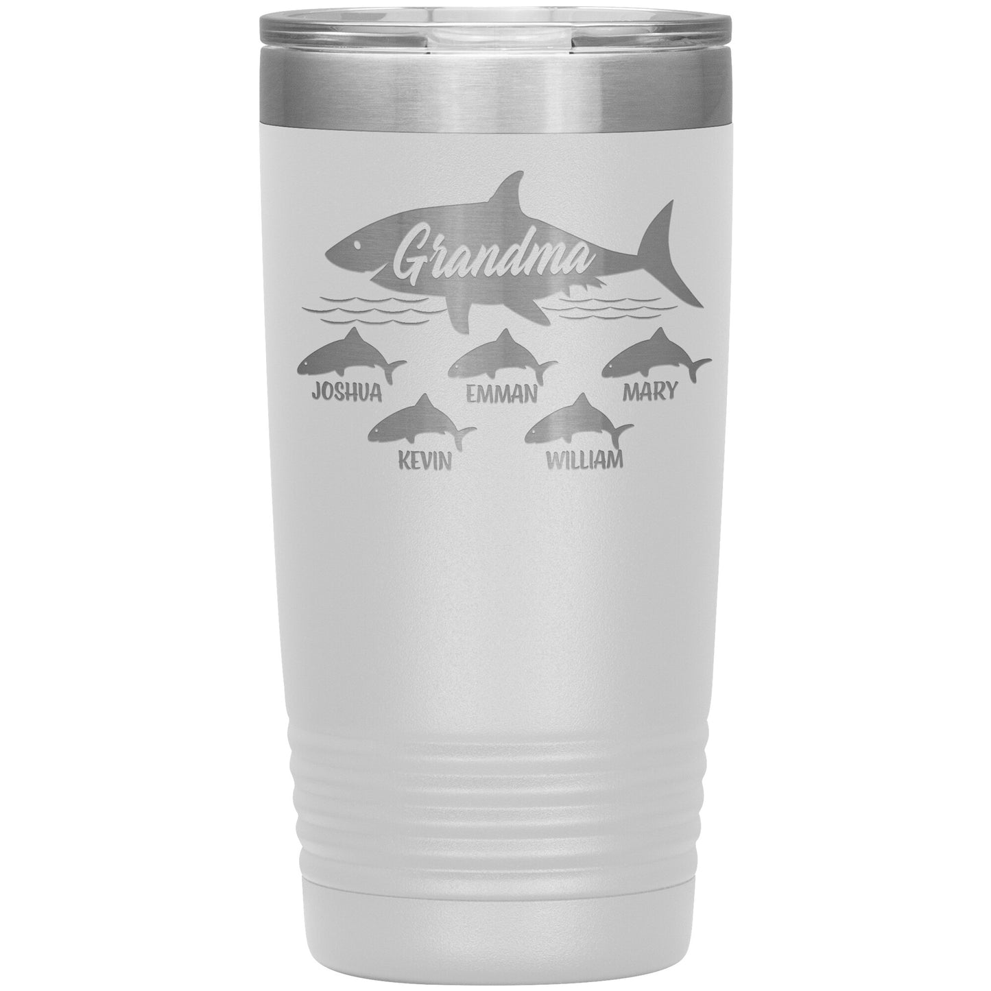 Grandma Shark Tumbler