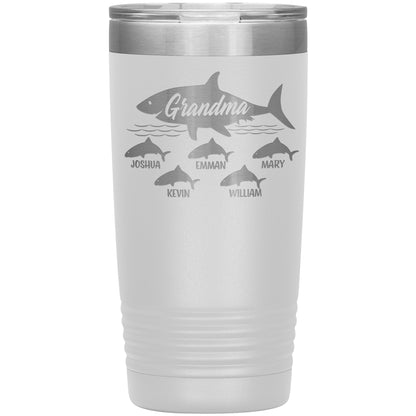 Grandma Shark Tumbler