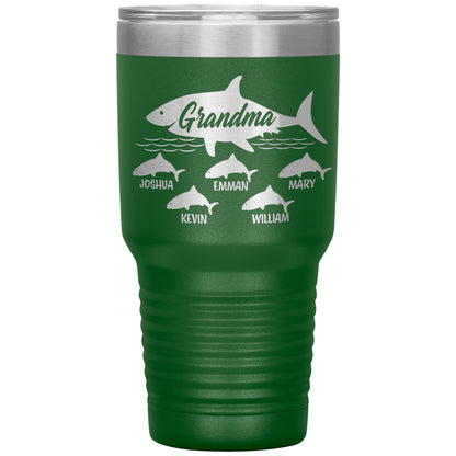 Grandma Shark Tumbler