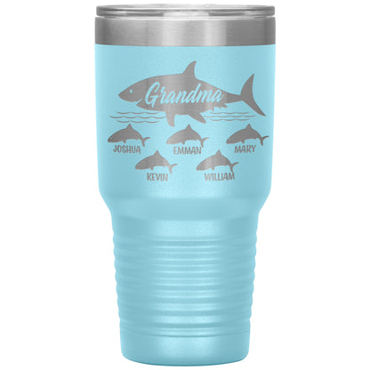 Grandma Shark Tumbler