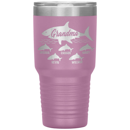 Grandma Shark Tumbler