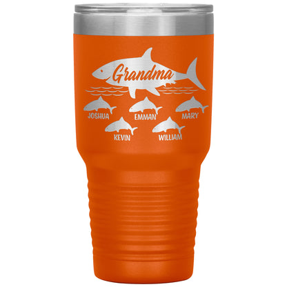 Grandma Shark Tumbler