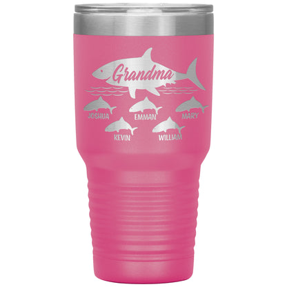 Grandma Shark Tumbler