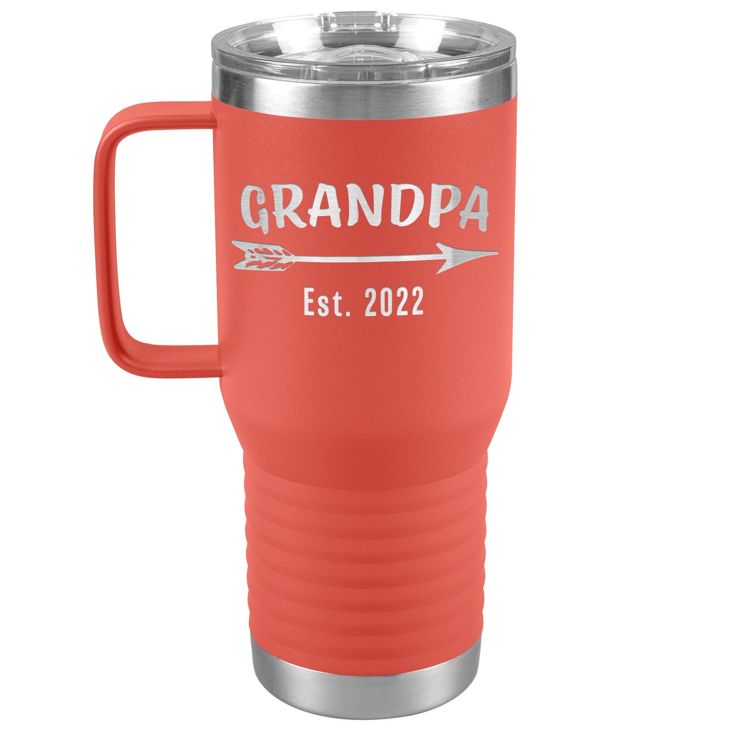 Grandpa EST 2022 Arrow Tumbler