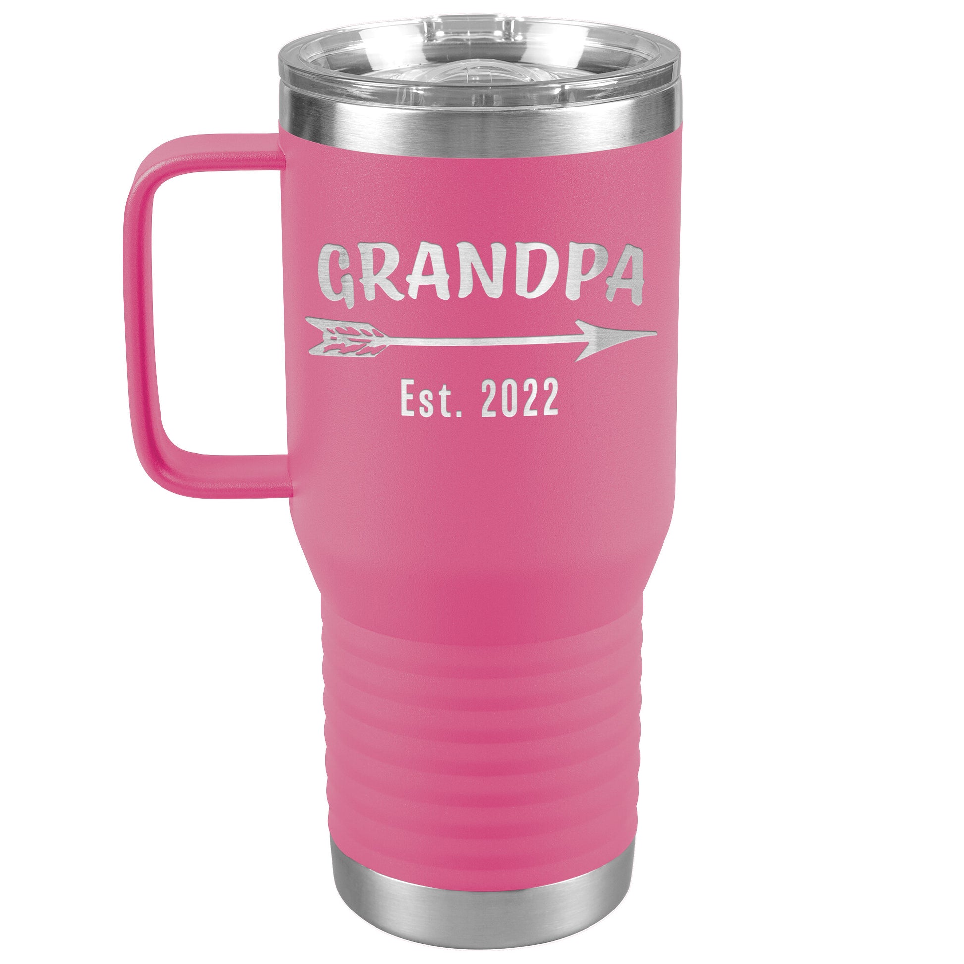 Grandpa EST 2022 Arrow Tumbler