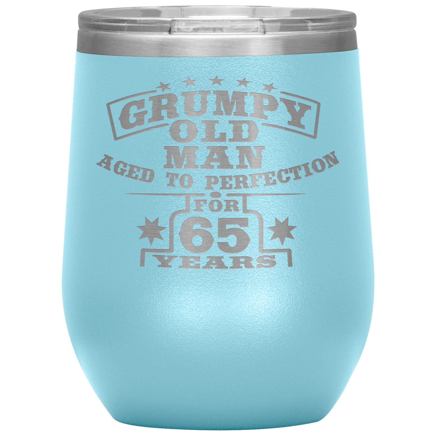 Grumpy Old Man - 65th Birthday Tumbler