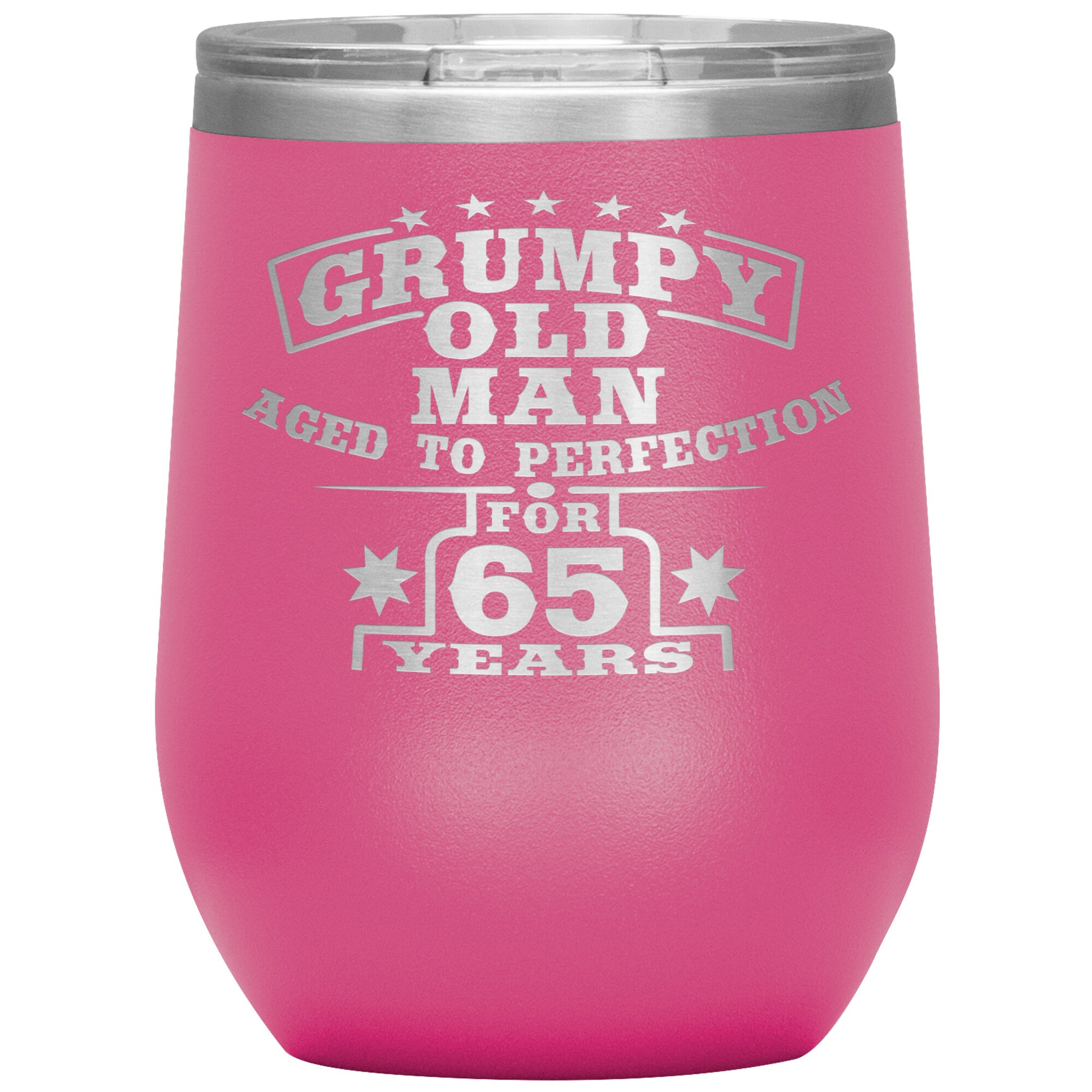 Grumpy Old Man - 65th Birthday Tumbler