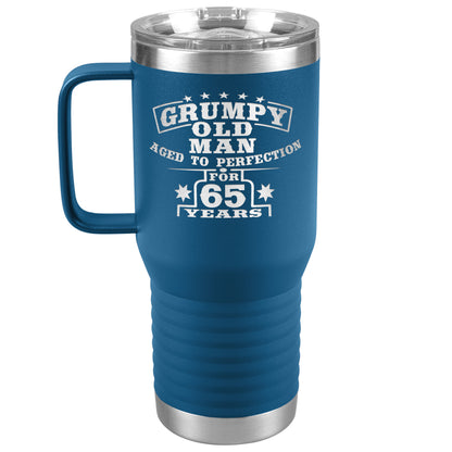 Grumpy Old Man - 65th Birthday Tumbler