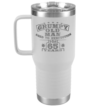 Grumpy Old Man - 65th Birthday Tumbler