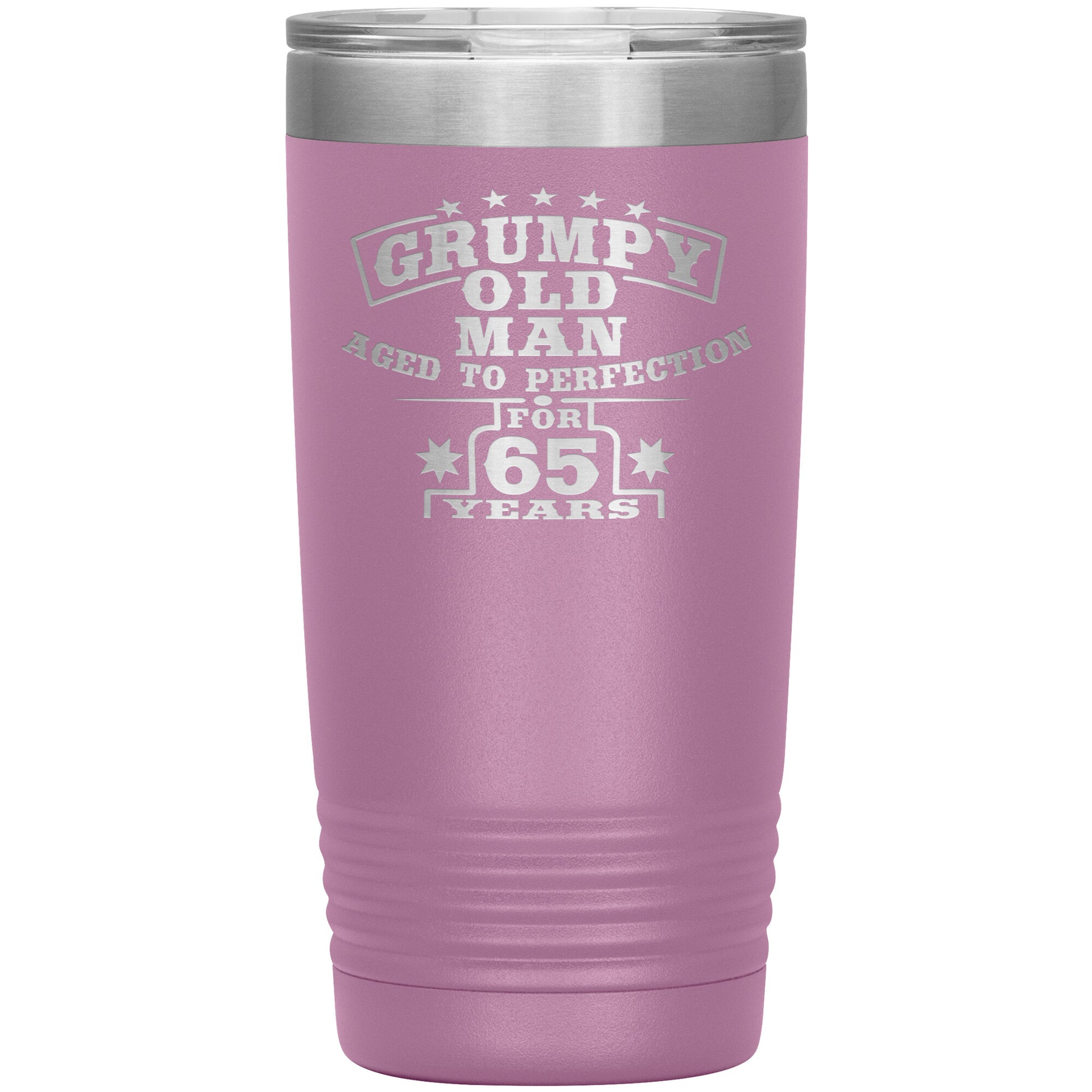 Grumpy Old Man - 65th Birthday Tumbler