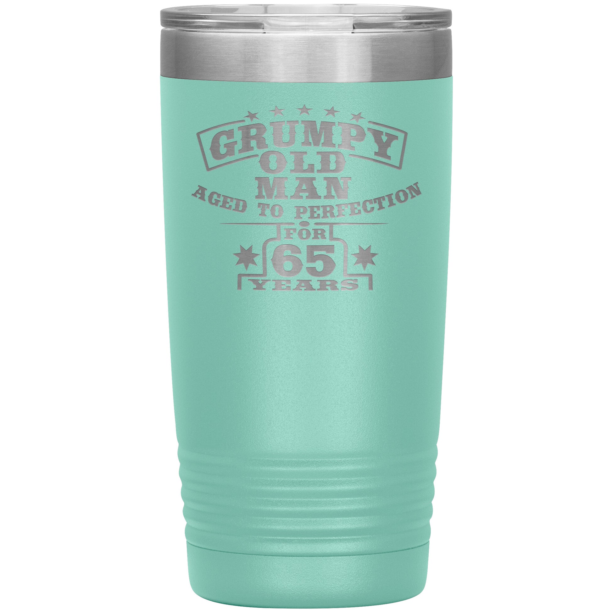 Grumpy Old Man - 65th Birthday Tumbler