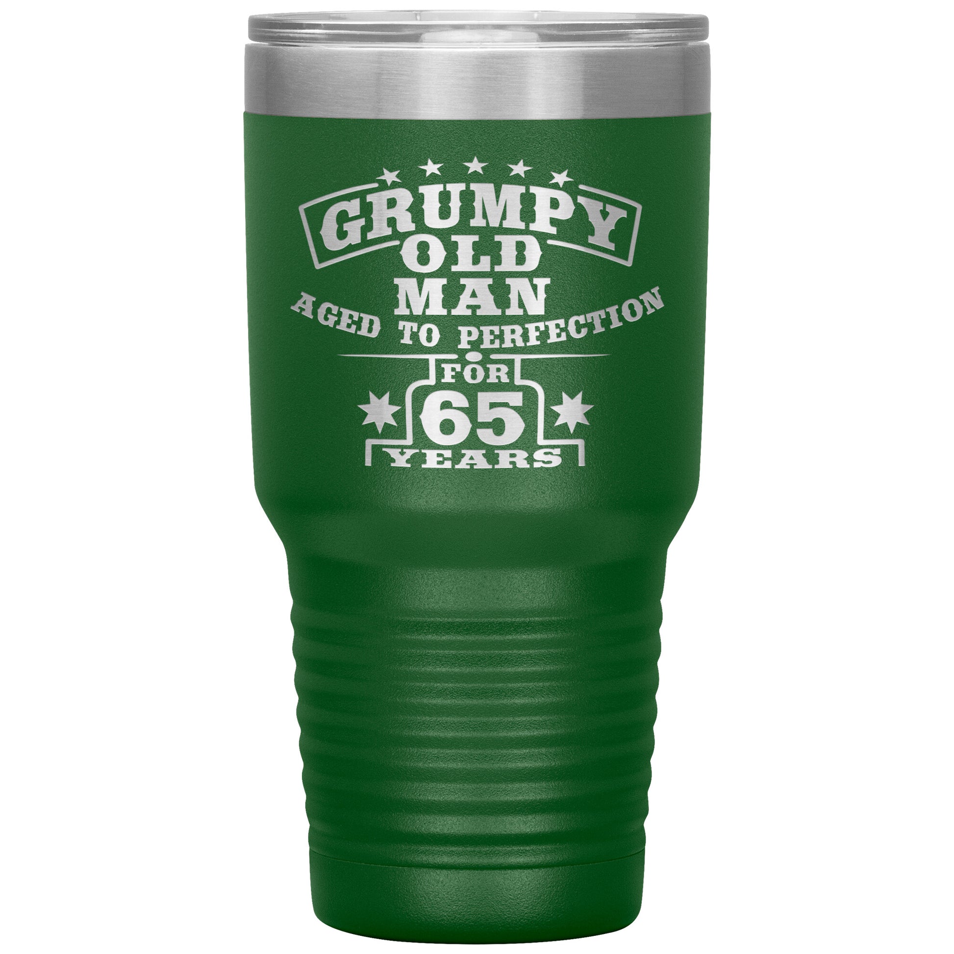 Grumpy Old Man - 65th Birthday Tumbler