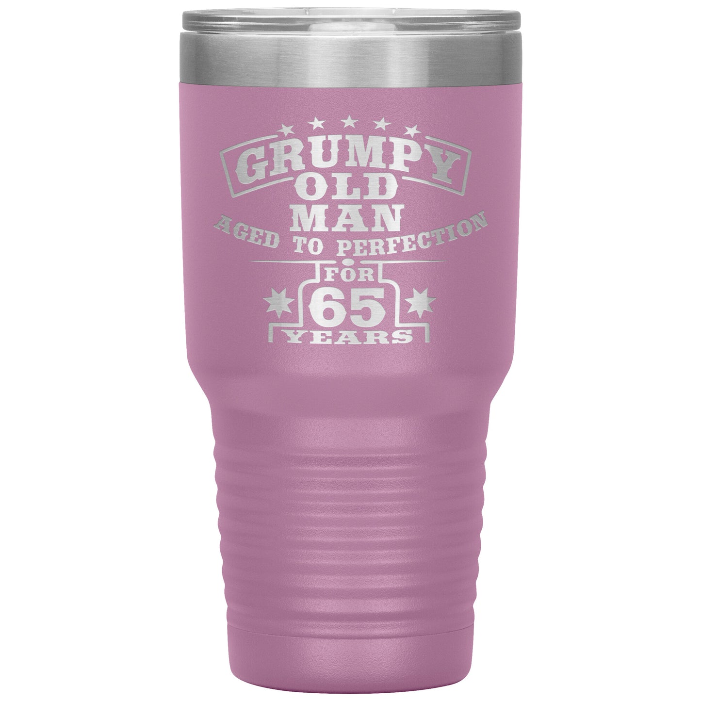 Grumpy Old Man - 65th Birthday Tumbler