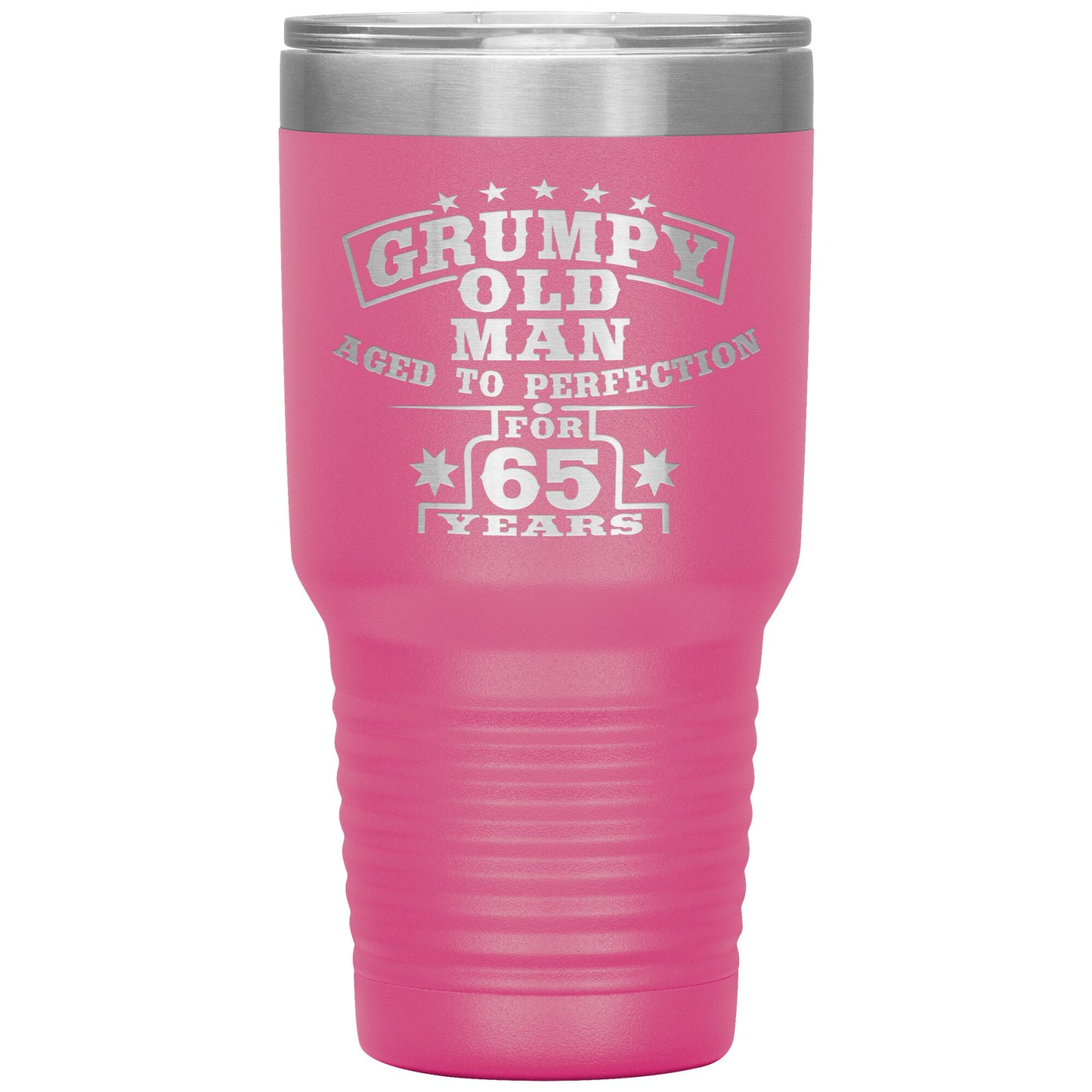 Grumpy Old Man - 65th Birthday Tumbler