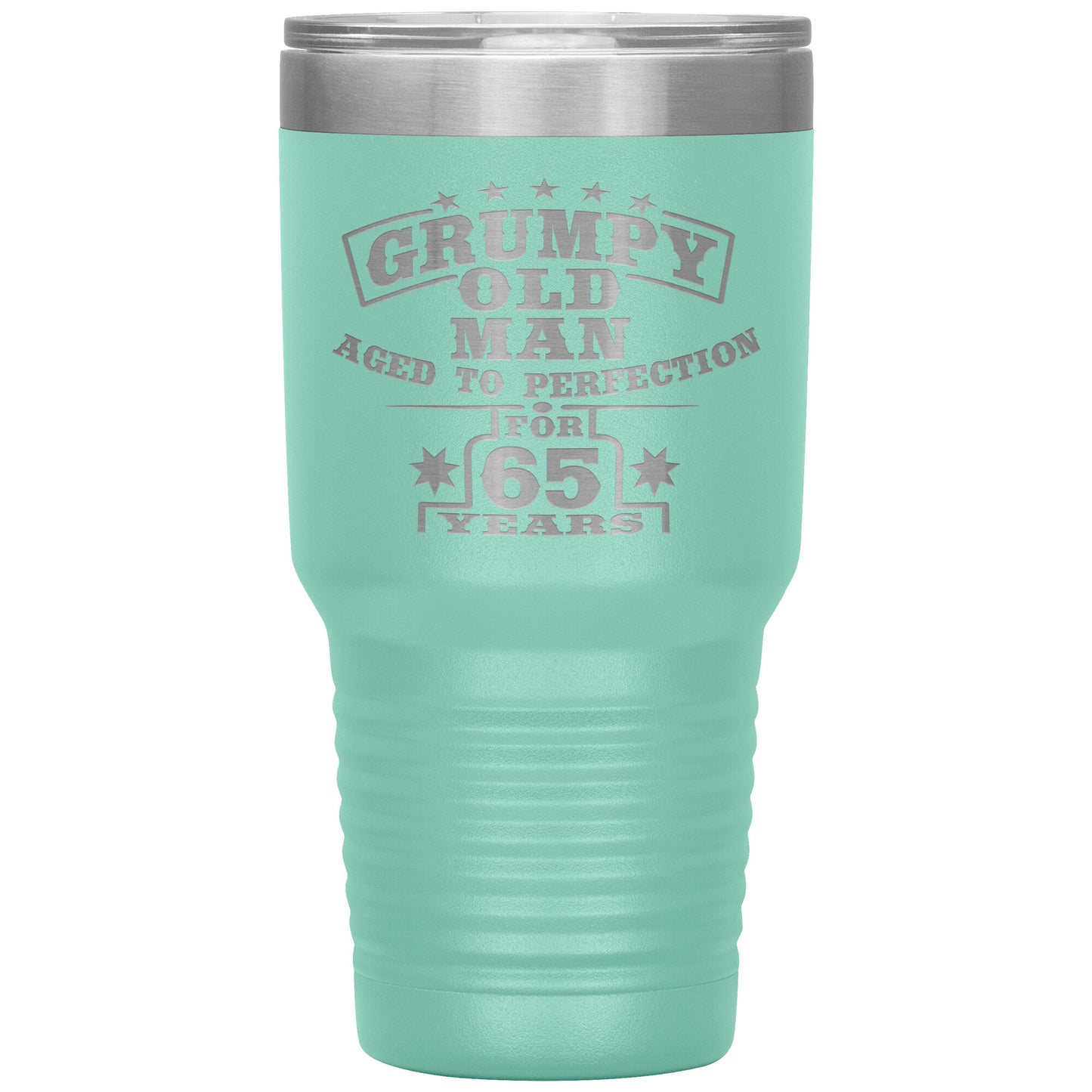 Grumpy Old Man - 65th Birthday Tumbler