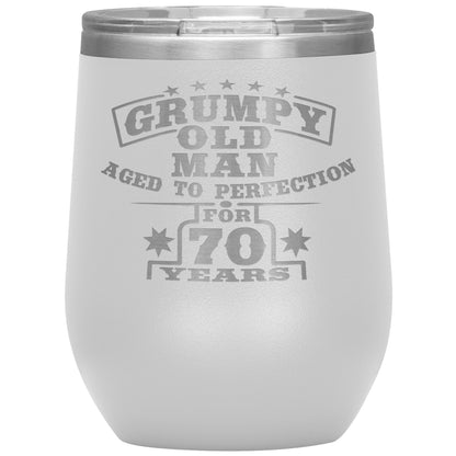 Grumpy Old Man - 70th Birthday Tumbler