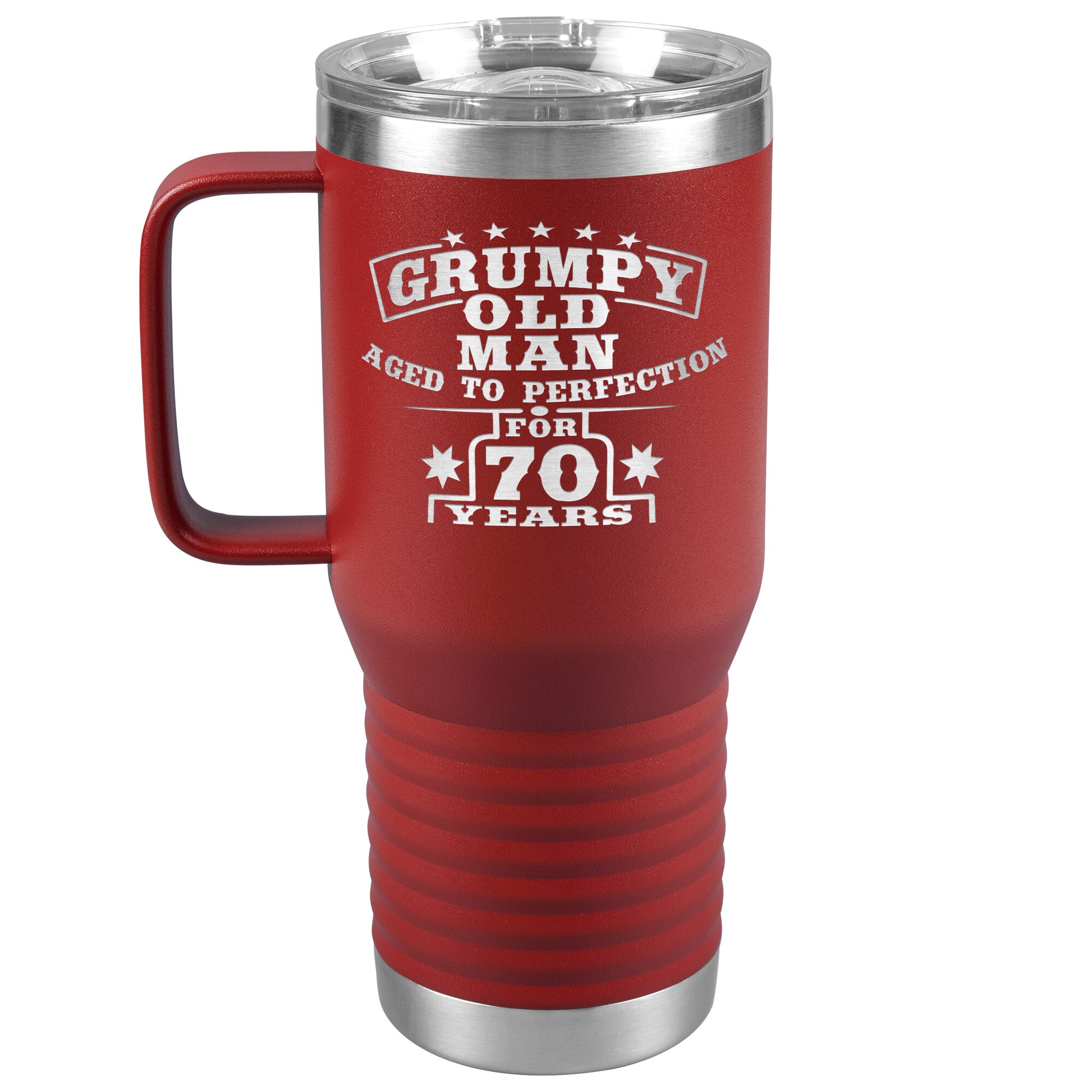 Grumpy Old Man - 70th Birthday Tumbler