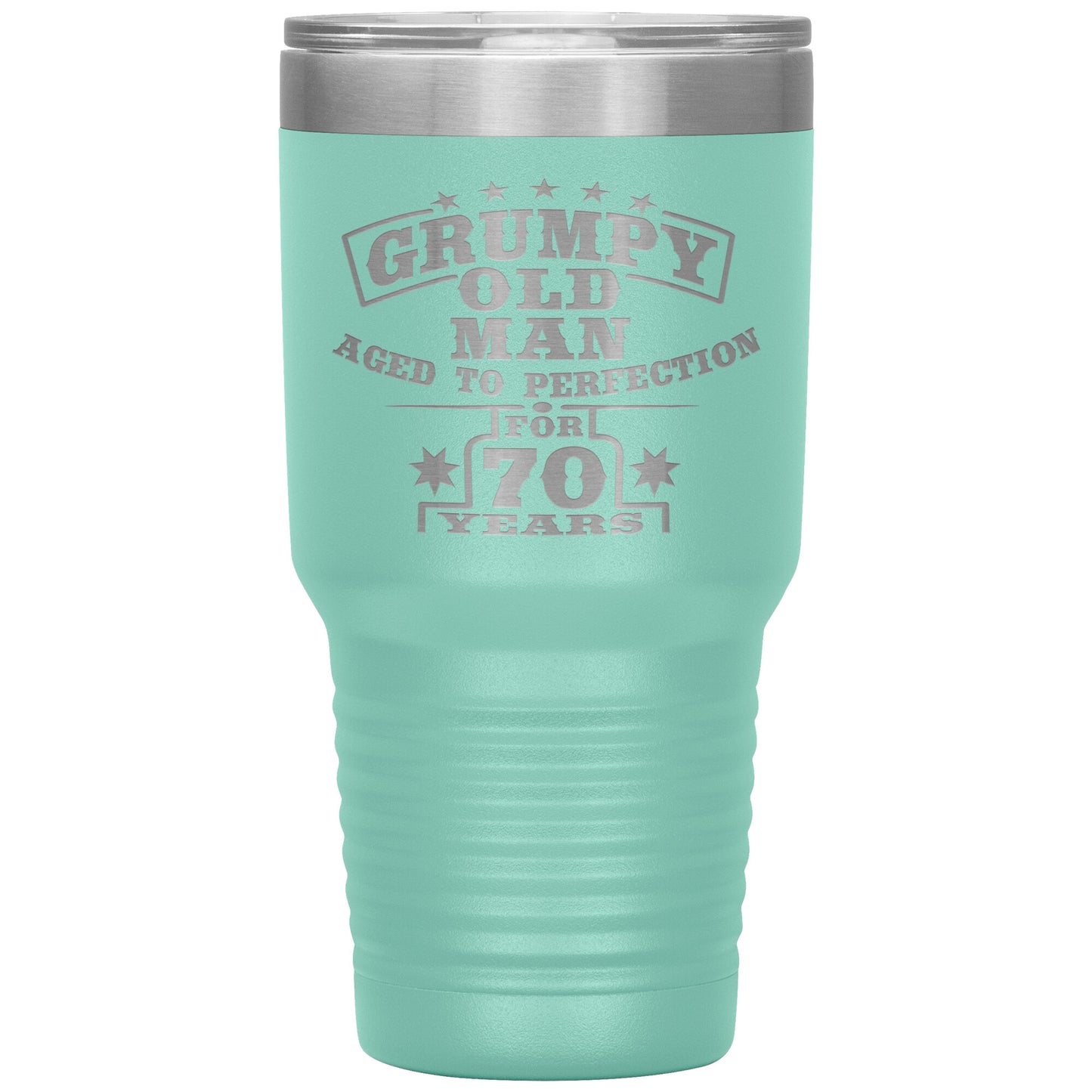 Grumpy Old Man - 70th Birthday Tumbler