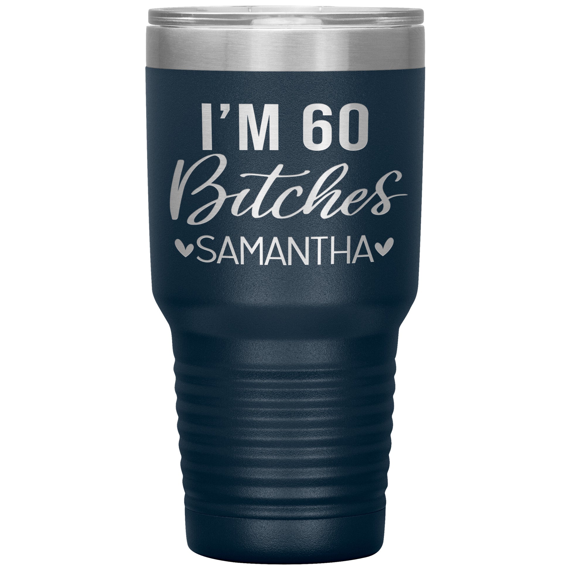 I'm 60 Bitches Birthday Tumbler