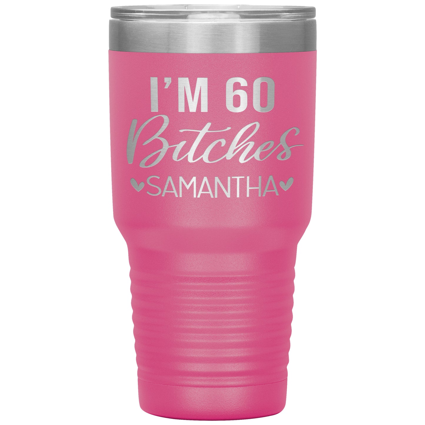 I'm 60 Bitches Birthday Tumbler