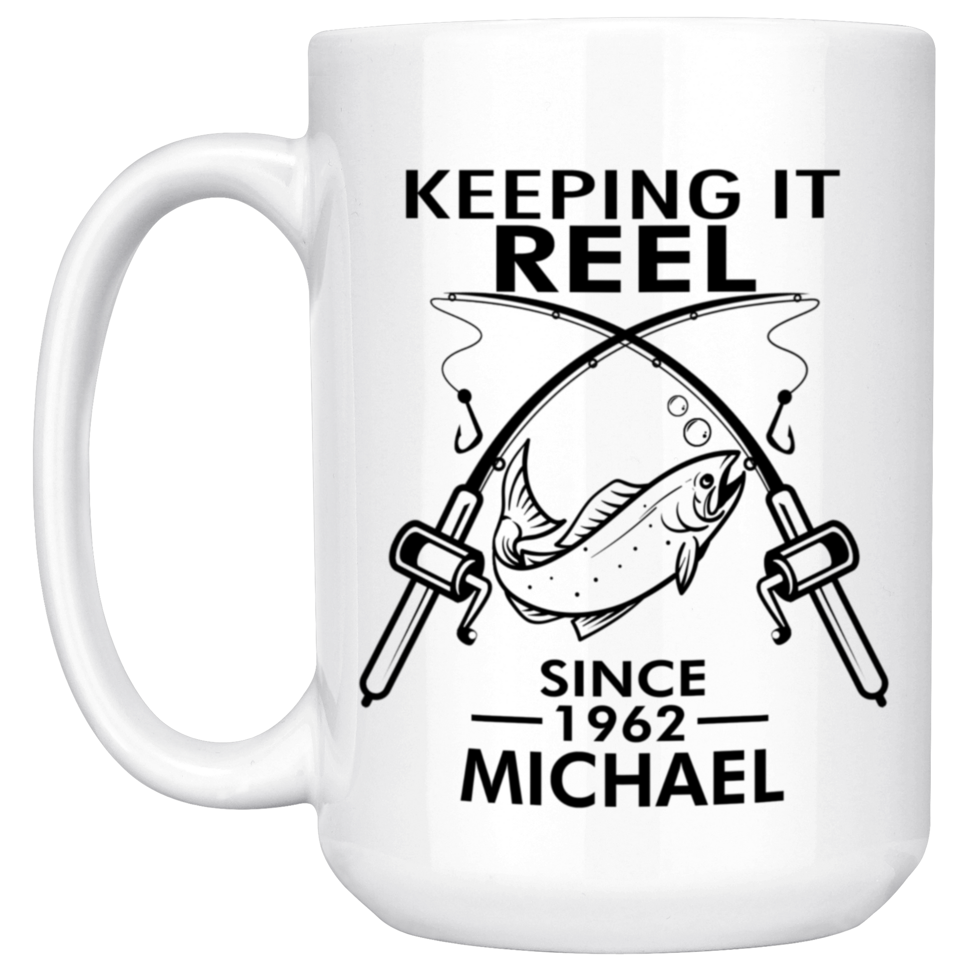 Keeping It Reel Since 1962 Mug