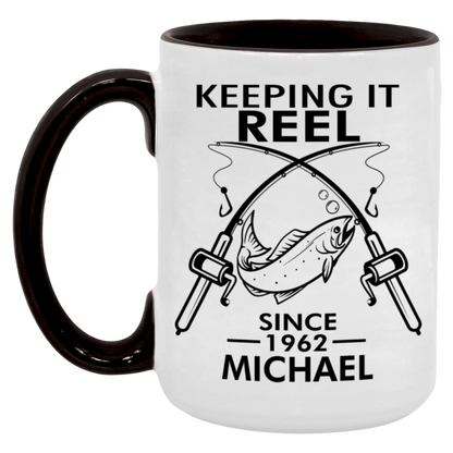 Keeping It Reel Since 1962 Mug