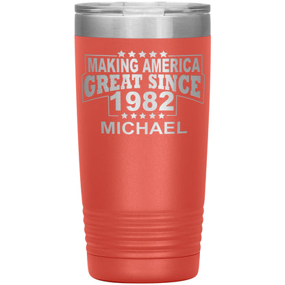 Making America Great Since 1982 Tumbler