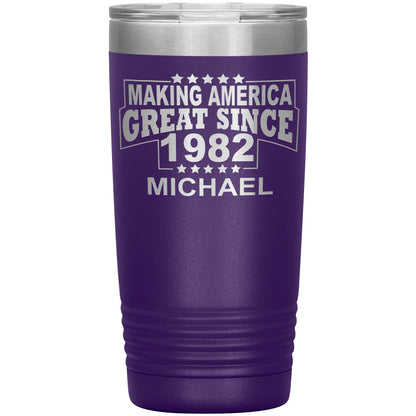 Making America Great Since 1982 Tumbler