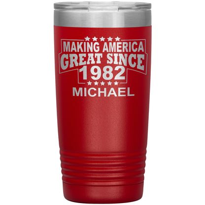 Making America Great Since 1982 Tumbler