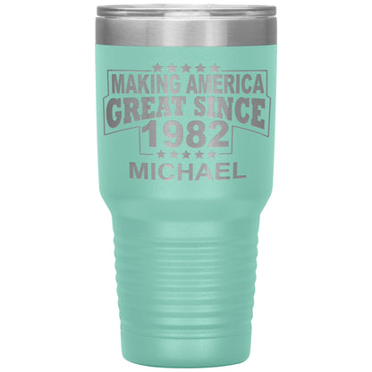 Making America Great Since 1982 Tumbler