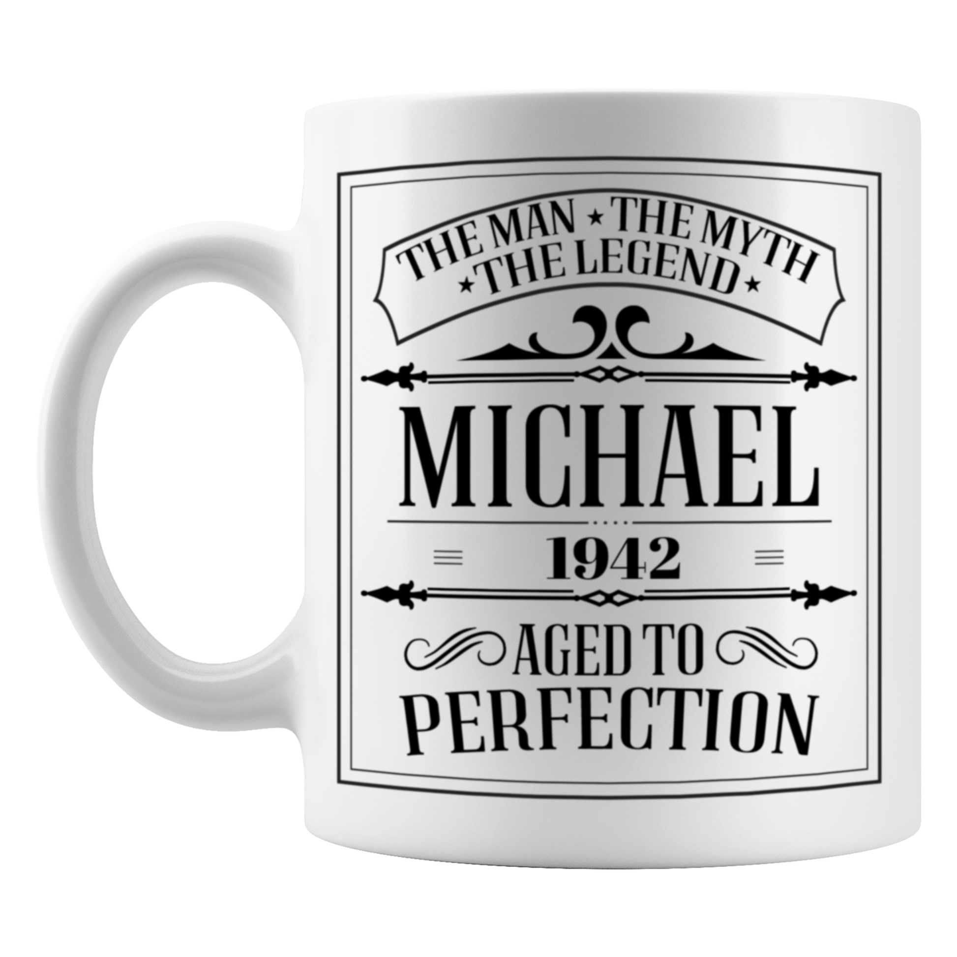 Man Myth Legend 1942 80th Birthday Mug