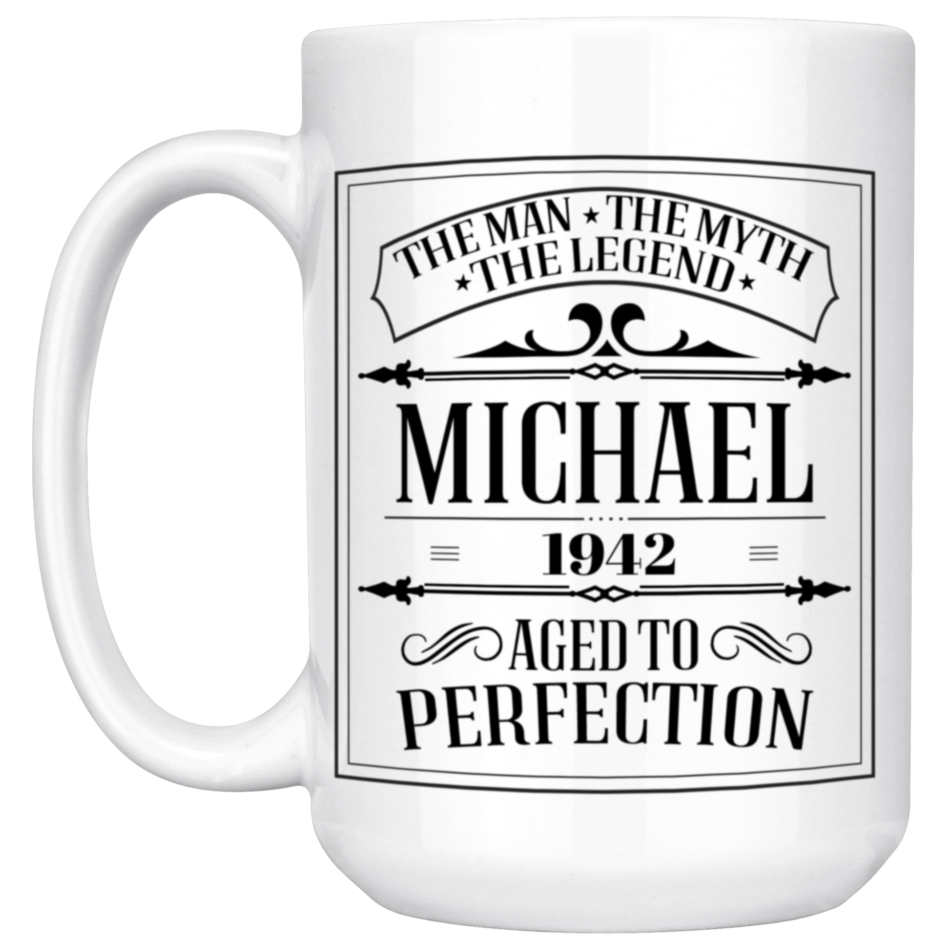 Man Myth Legend 1942 80th Birthday Mug