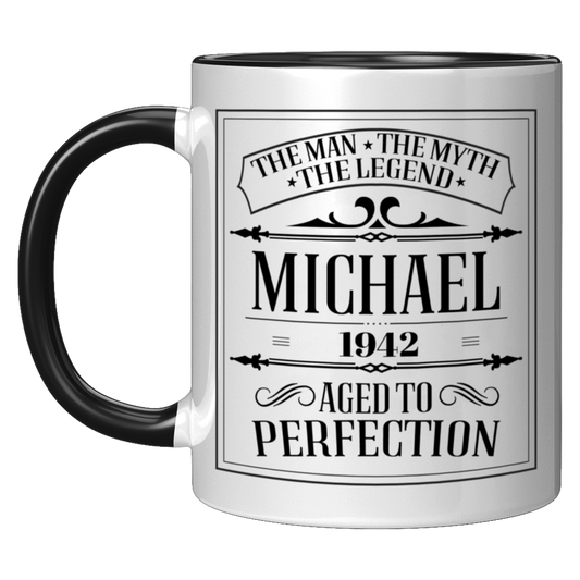 Man Myth Legend 1942 80th Birthday Mug