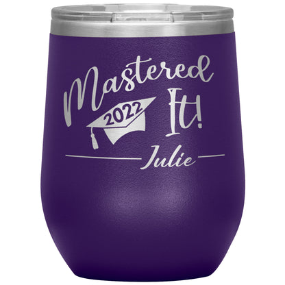 Mastered It 2022 Personalized Tumbler