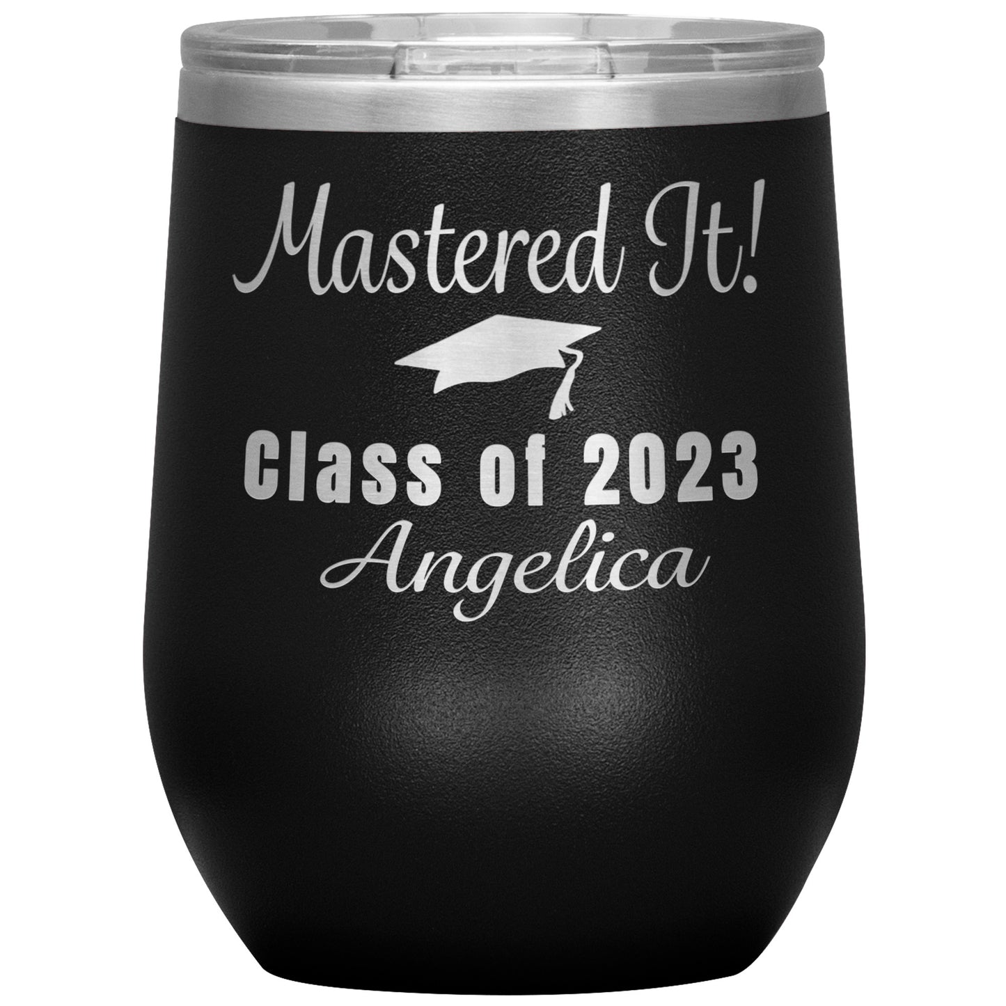 Mastered It Class of 2023 Tumbler, Masters Degree, MBA Graduation Gift for Her