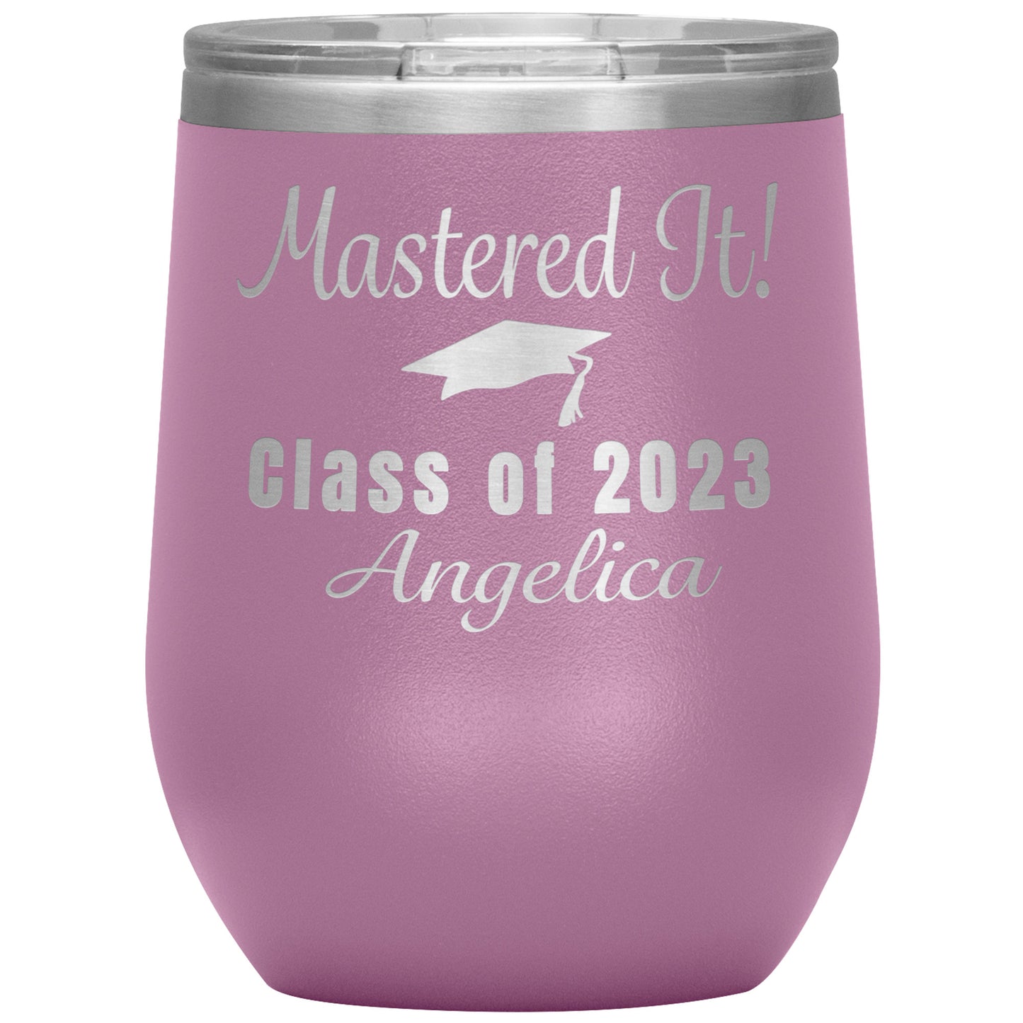 Mastered It Class of 2023 Tumbler, Masters Degree, MBA Graduation Gift for Her