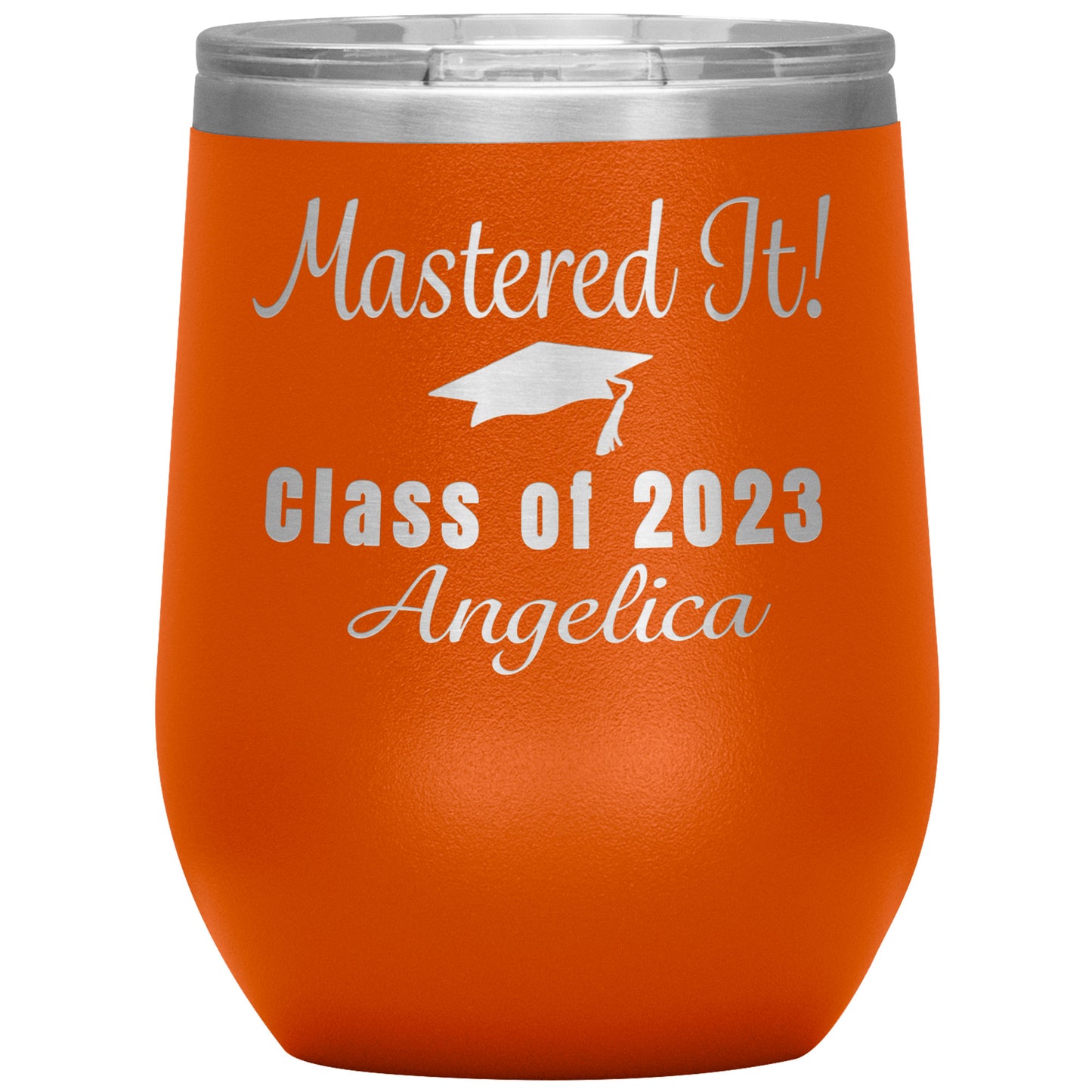 Mastered It Class of 2023 Tumbler, Masters Degree, MBA Graduation Gift for Her