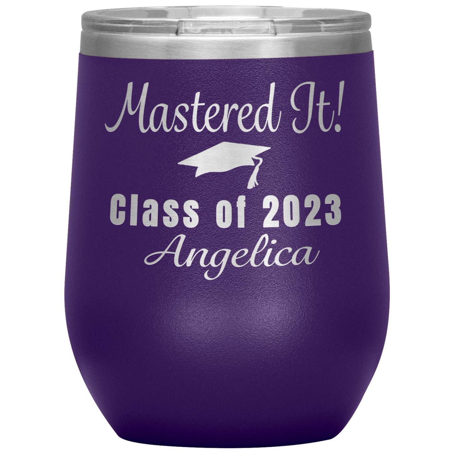 Mastered It Class of 2023 Tumbler, Masters Degree, MBA Graduation Gift for Her