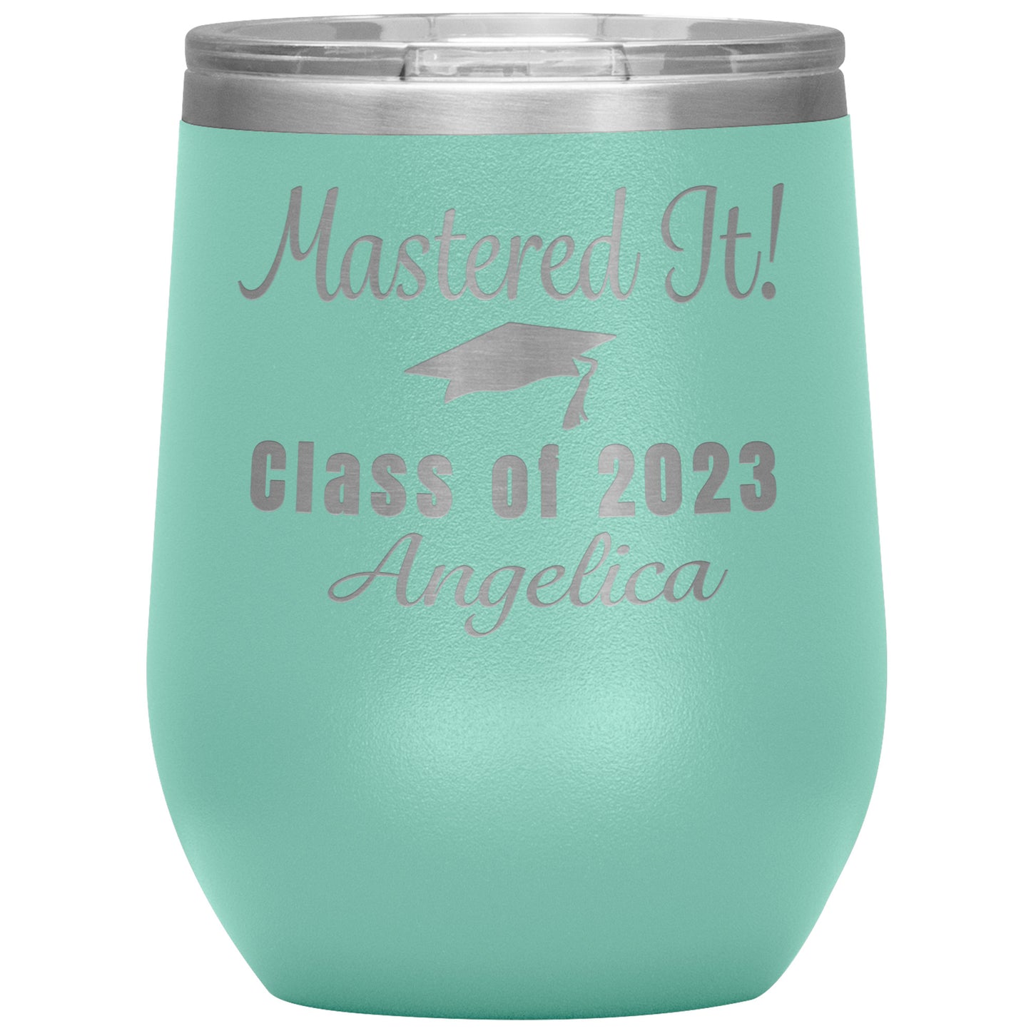 Mastered It Class of 2023 Tumbler, Masters Degree, MBA Graduation Gift for Her