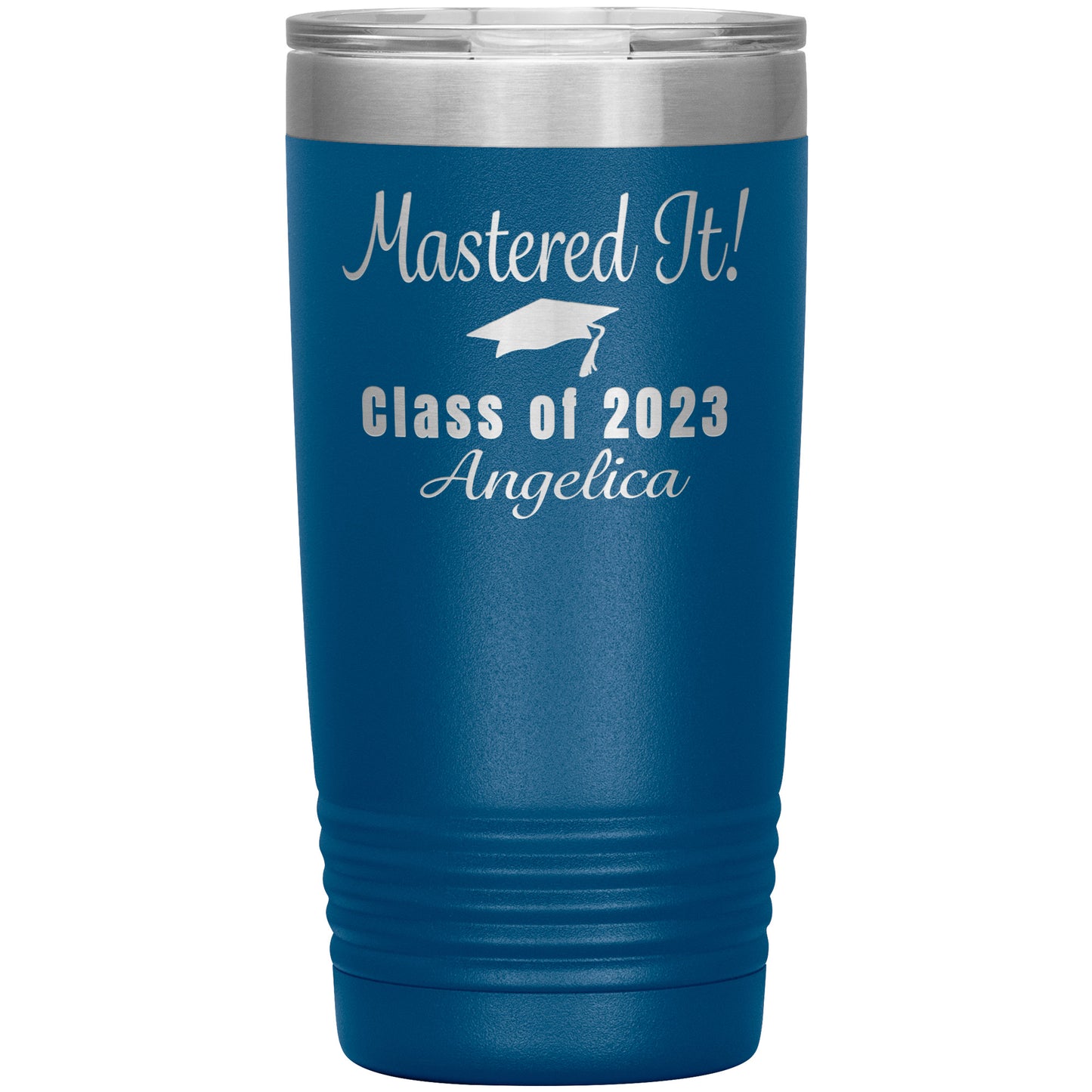 Mastered It Class of 2023 Tumbler, Masters Degree, MBA Graduation Gift for Her