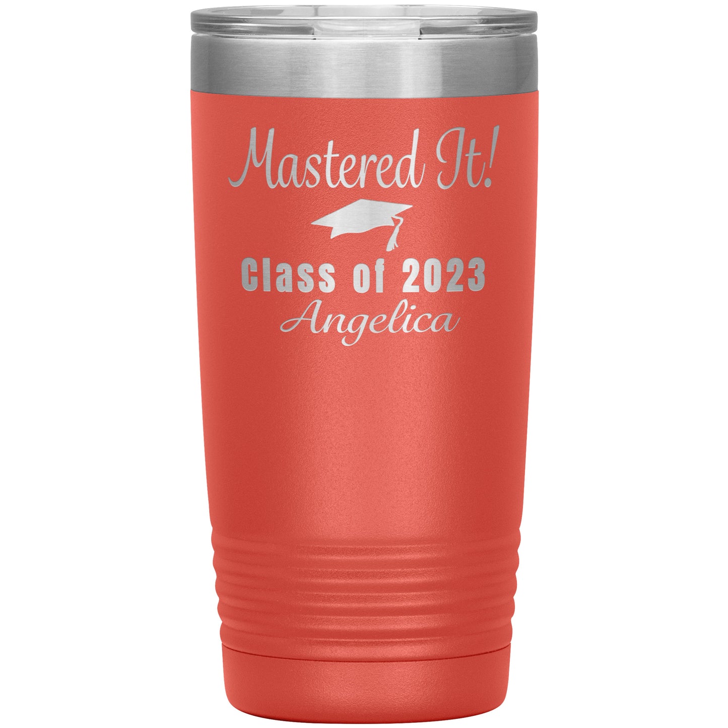 Mastered It Class of 2023 Tumbler, Masters Degree, MBA Graduation Gift for Her