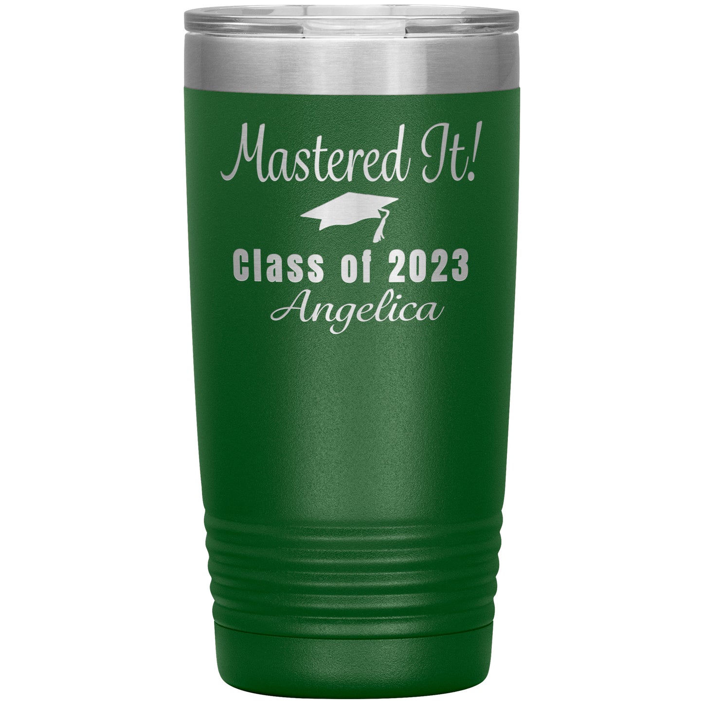 Mastered It Class of 2023 Tumbler, Masters Degree, MBA Graduation Gift for Her