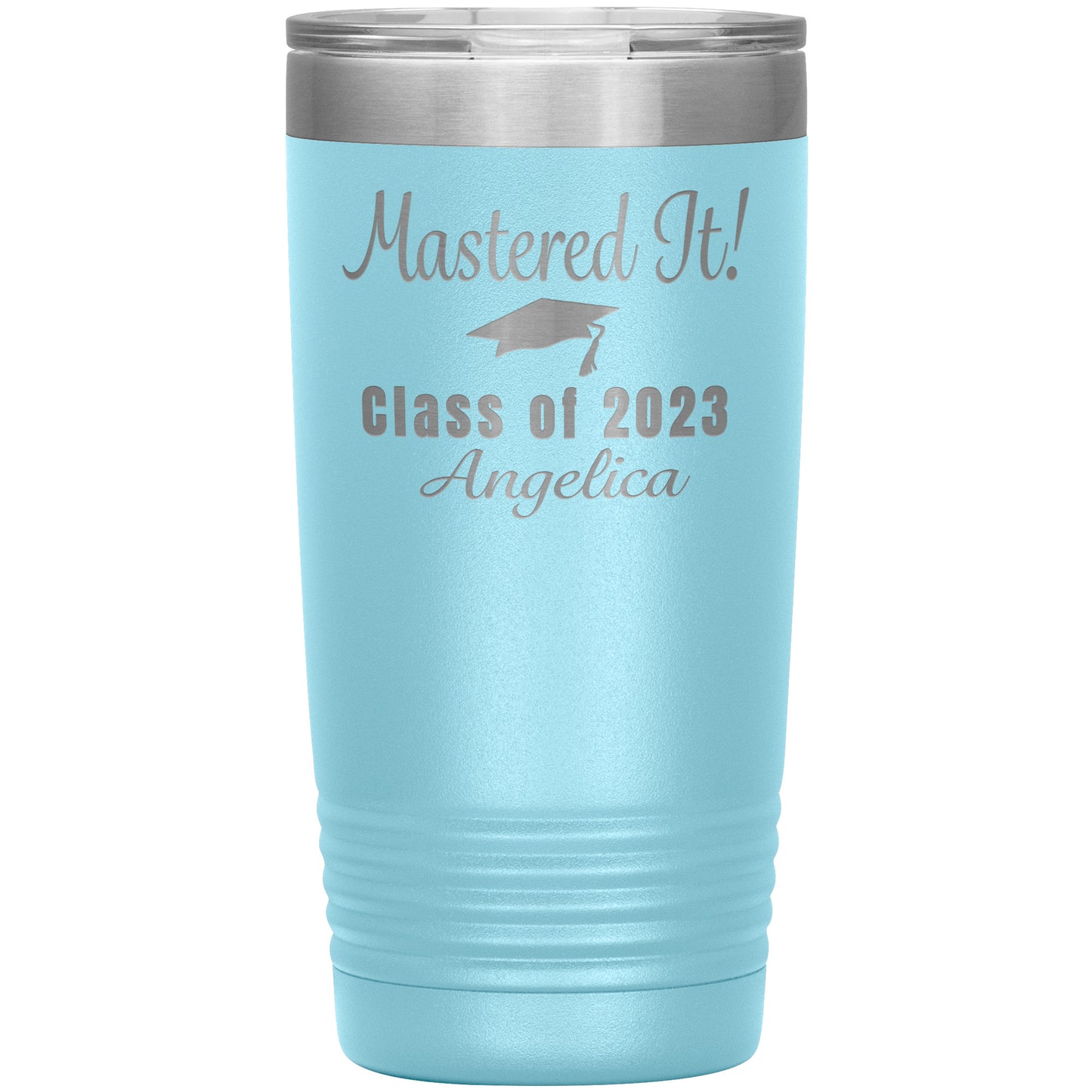 Mastered It Class of 2023 Tumbler, Masters Degree, MBA Graduation Gift for Her