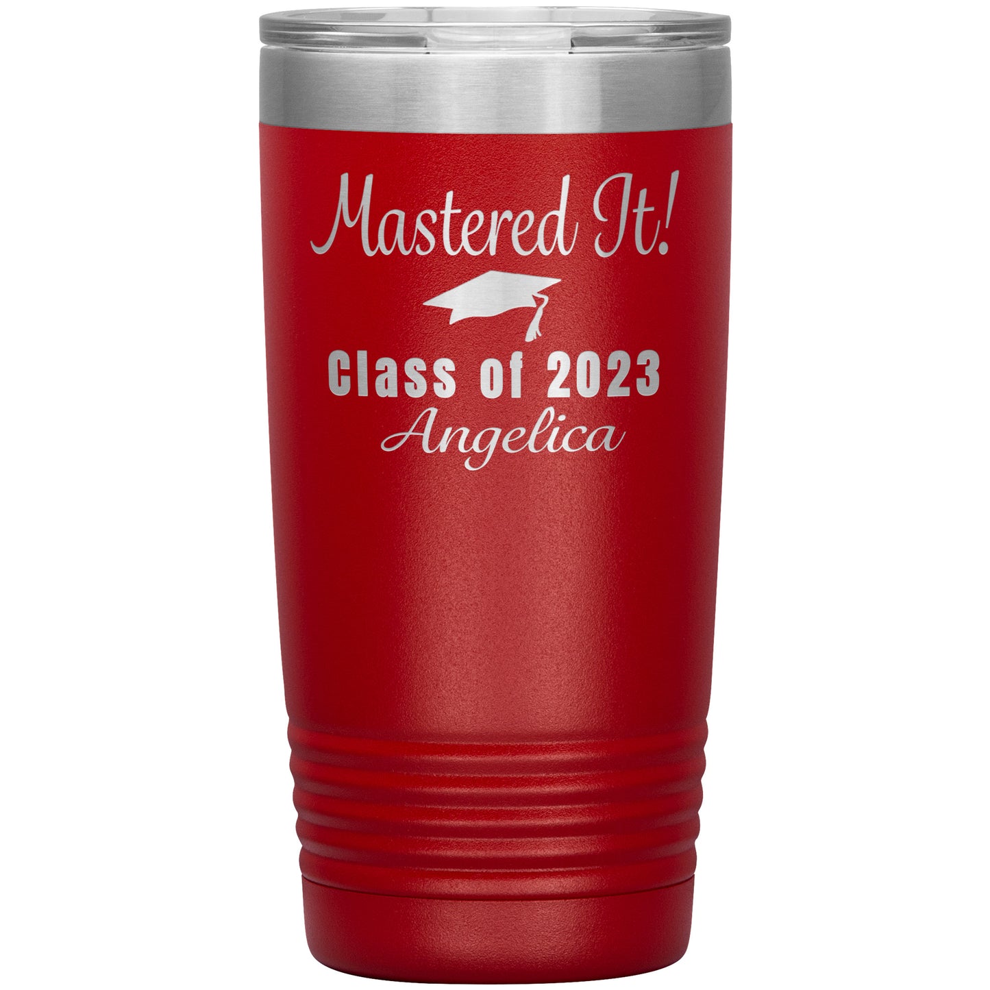 Mastered It Class of 2023 Tumbler, Masters Degree, MBA Graduation Gift for Her