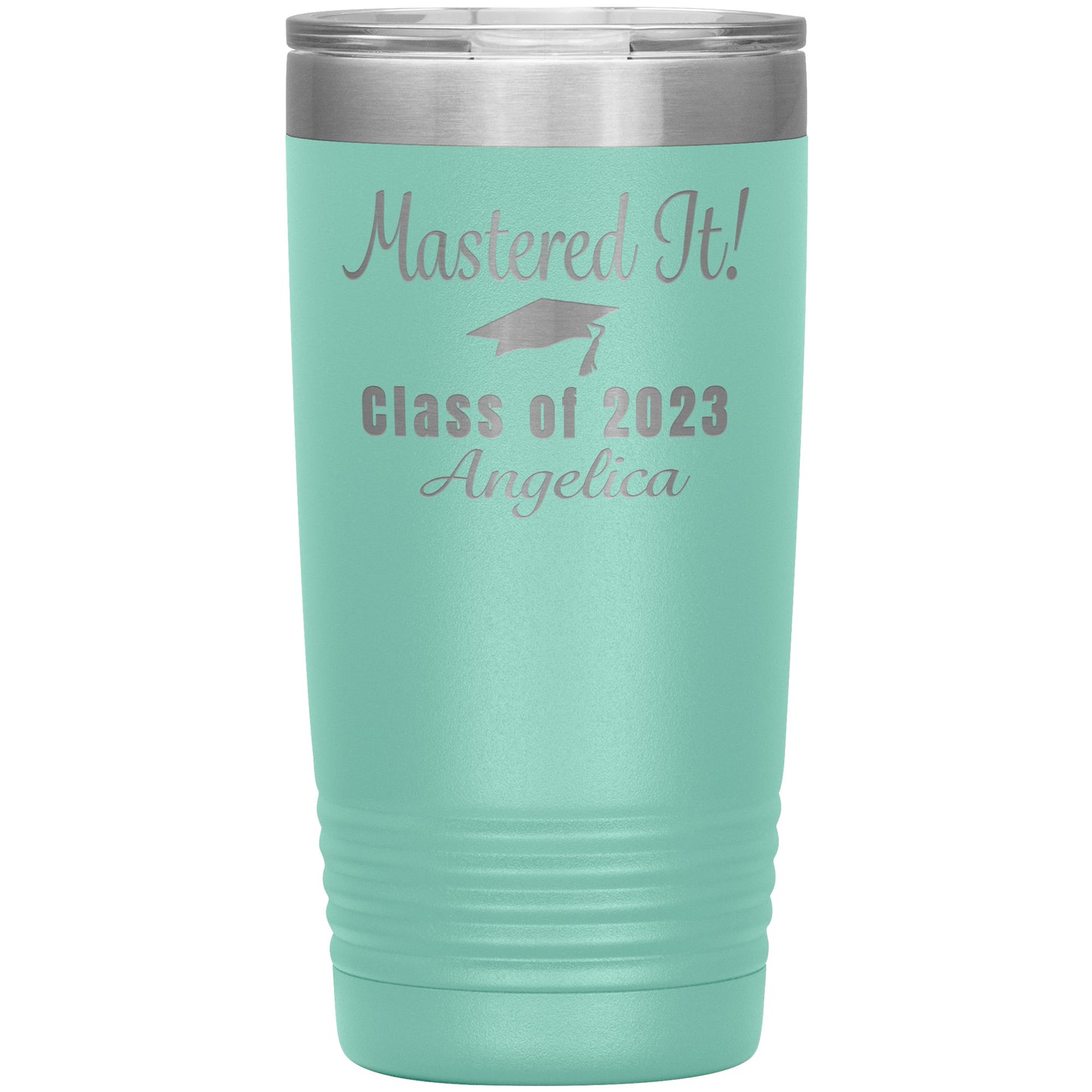 Mastered It Class of 2023 Tumbler, Masters Degree, MBA Graduation Gift for Her